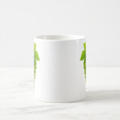 grüne Weintrauben 3d Original Kaffeetasse (Mittel)