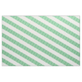 Grüne weiße Diagonal Moderne Streifen Stoffe (Fat Quarter (45,7 x 55,9 cm))