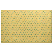 Grüne weiße Punkte auf Gelb Stoff (Fat Quarter (45,7 x 55,9 cm))