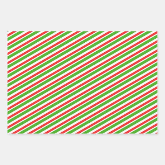 Grüne, weiße, rote, weiße, weiße, weiße, weiße, ge geschenkpapier set (Vorderseite 3)