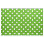 Grüne weiße Sterne Muster dekorative Textil Stoff (Fat Quarter (45,7 x 55,9 cm))