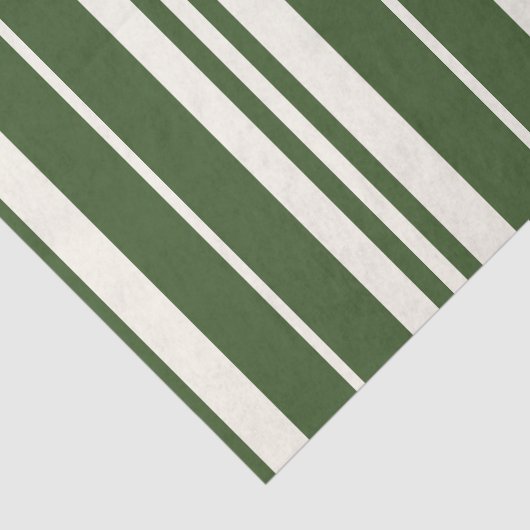 Grüne weiße Streifen Küste Seidenpapier (Ausschnitt)