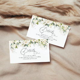 Grüne Weißrosen - Detailkarte Begleitkarte