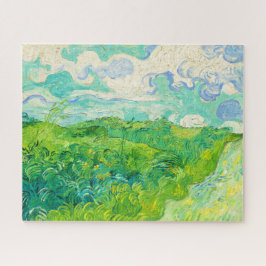 Grüne Weizenfelder Auvers Vincent Van Gogh 1890 Puzzle