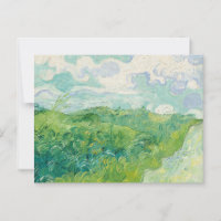 Grüne Weizenfelder, Auvers von van Gogh: