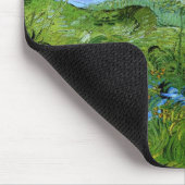 Grüne Weizenfelder (F807) Van Gogh Fine Art Mousepad (Ecke)