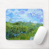 Grüne Weizenfelder (F807) Van Gogh Fine Art Mousepad (Mit Mouse)