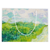 Grüne Weizenfelder, Van Gogh Große Geschenktüte (Rückseite)