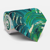 Grüne Weizenfelder, Van Gogh Krawatte (Gerollt)