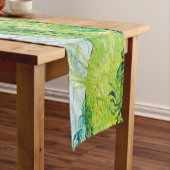 Grüne Weizenfelder, Van Gogh Kurzer Tischläufer (Beispiel)