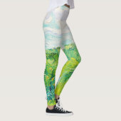 Grüne Weizenfelder, Van Gogh Leggings (Rechts)