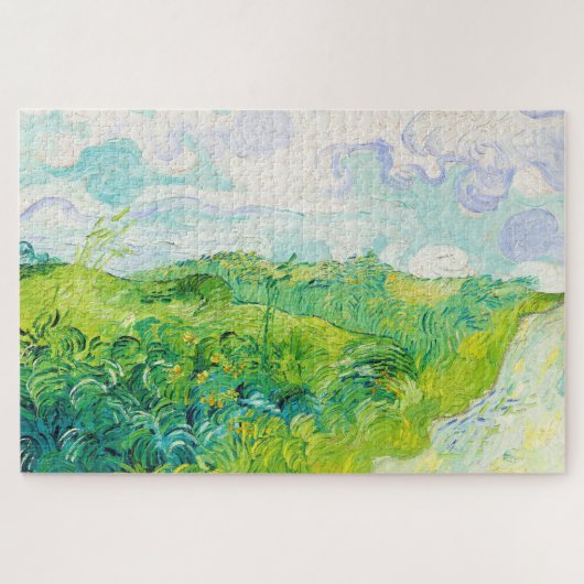 Grüne Weizenfelder, Van Gogh Puzzle (Horizontal)
