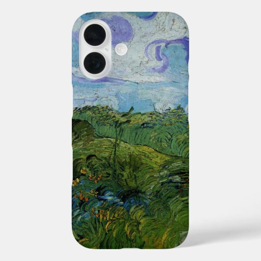 Grüne Weizenfelder von Vincent van Gogh Case-Mate iPhone Hülle (Rückseite)