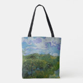 Grüne Weizenfelder von Vincent van Gogh Tasche (Rückseite)
