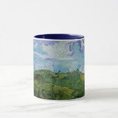 Grüne Weizenfelder von Vincent van Gogh Tasse (Zentrum)