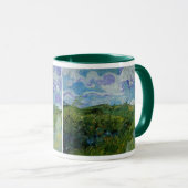 Grüne Weizenfelder von Vincent van Gogh Tasse (VorderseiteRechts)