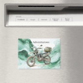Grüne Welle Motorrad Sei Abenteuerlustig Magnet (In Situ (Geschirrspüler))