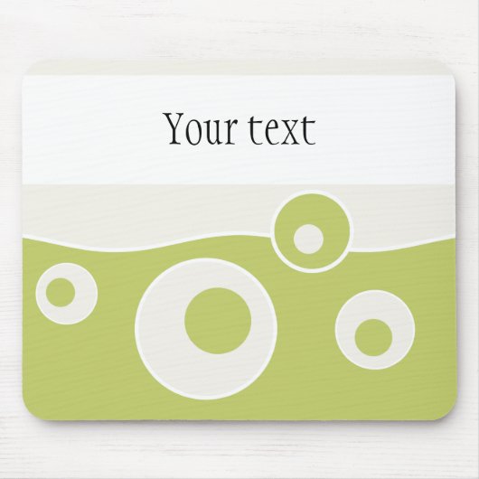 Grüne Welle Mousepad (Vorne)
