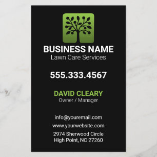 Grüne Welle Professionelle Baumpflege Rasenpflege Flyer