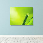 Grüne Welt Leinwanddruck (Insitu (Holzboden))