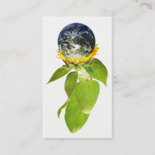 Grüne WeltVisitenkarte Visitenkarte