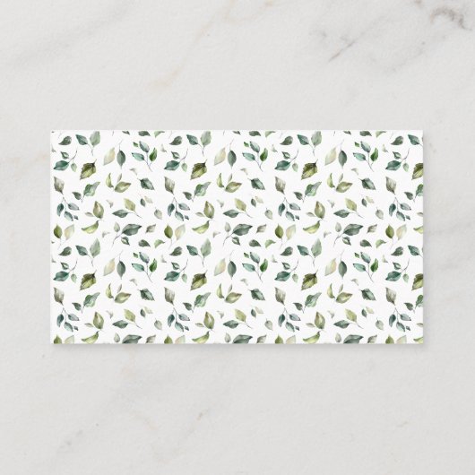 Grüne wie viele Gummibären Duschkarte Platzkarte (Rückseite)