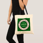 Grüne Wiedersehen-Geschenktaschen oder Ihre Farben Tragetasche (Vorderseite (Produkt))