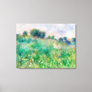 Grüne Wiese von Renoir Impressionistische Malerei Leinwanddruck