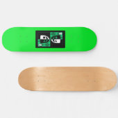 Grüne Wilcard Skateboard Deck (Horizontal)
