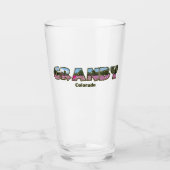 Grüne Wildblumen Bäume und Sky Granby Co. Glas (Vorderseite)