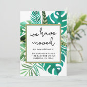 Grüne Wir haben Bewegung Ankündigung Adresse (Stehend Vorderseite)