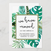 Grüne Wir haben Bewegung Ankündigung Adresse (Vorne/Hinten)