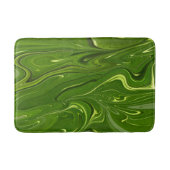 Grüne Wirbel Badematte (Vorderseite)