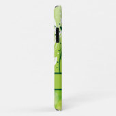 Grüne Wirble Blätter Brokeh Case-Mate iPhone Hülle (Hinten/Rechts)