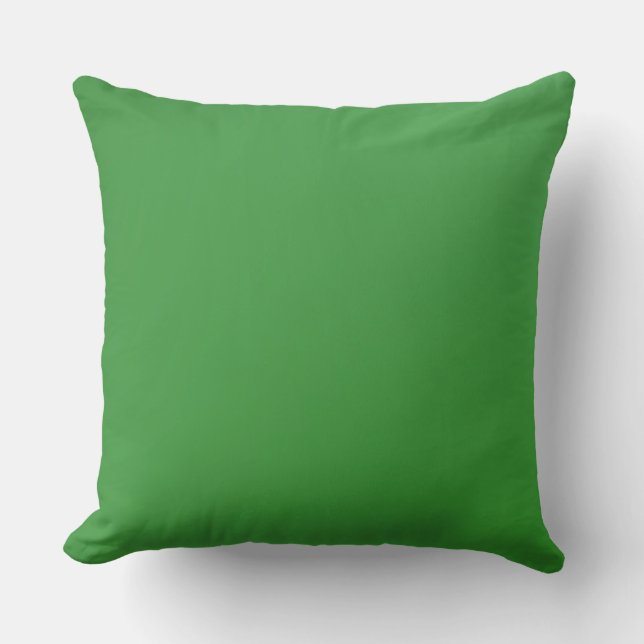 Grüne Wohnaccessoires Kissen (Vorderseite)