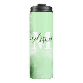 grüne Wolke Thermosbecher