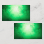 Grüne Wolken Visitenkarte (Vorne/Hinten)