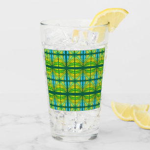 Grüne Wüsteninspirierungen Glas