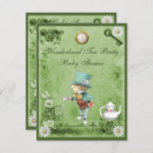 Grüne wütende einladung (Vorne/Hinten)