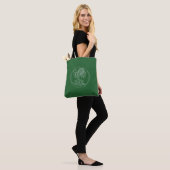 Grüne WWB-Tasche mit Bücherregal Tasche (Am Model)