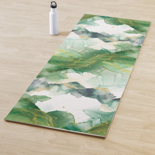 Grüne Yoga Mat Yogamatte (Beispiel)