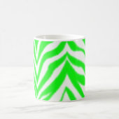 Grüne Zebra-Tasse Kaffeetasse (Mittel)
