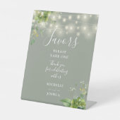 Grüne Zeichenfolgen Grüne Botanische Seiten Grüne Sockelschild (Vorderseite)