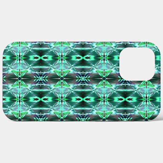 Grüne zeichnend Wiederholung, die verschiedene For Case-Mate iPhone Hülle (Rückseite (Horizontal))