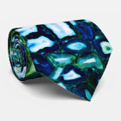 Grüne Zeiten Krawatte (Gerollt)