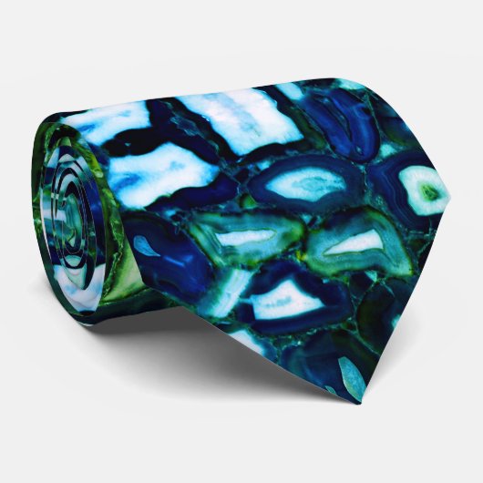 Grüne Zeiten Krawatte (Gerollt)