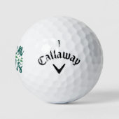 Grüne Ziele Golfball (Logo)