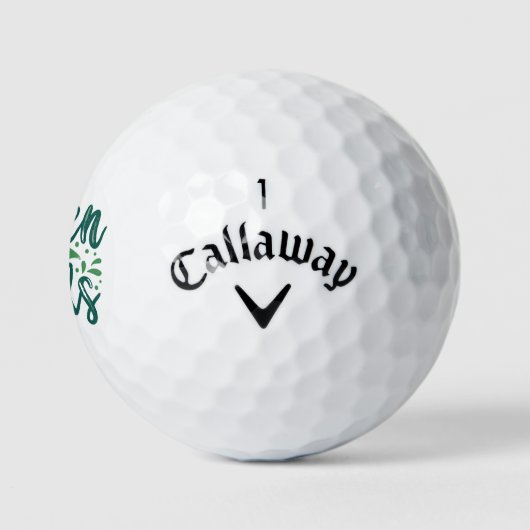 Grüne Ziele Golfball (Logo)