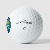 Grüne Ziele Golfball (Logo)