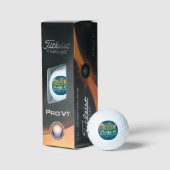Grüne Ziele Golfball (Verpackung)